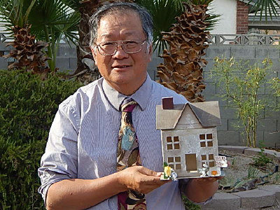 房地產經紀吳維安說，買新房子是跟潮流走。(吳維安提供)
